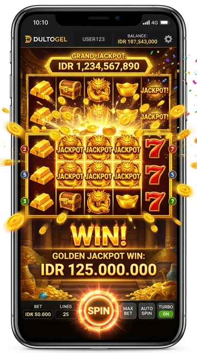 Layar utama dultogel — antarmuka bersih setelah instalasi